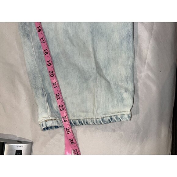 Ralph Lauren Black Label Patchwork Relaxed Tapered Ankle Jeans Women's Plus Siz - Picture 10 of 12